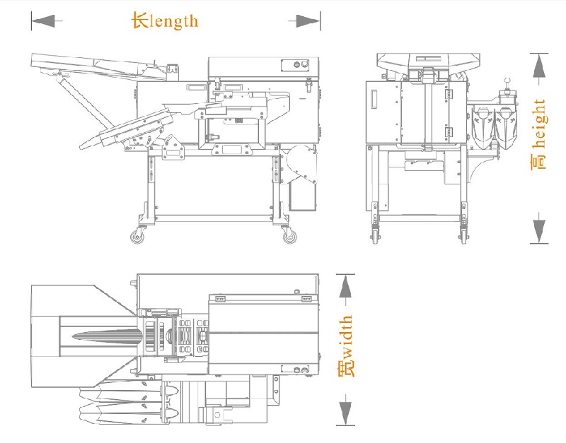 單排敲蛋機(jī)+蛋液雙槽分離型+碎殼機(jī)型（長寬高）尺寸圖
